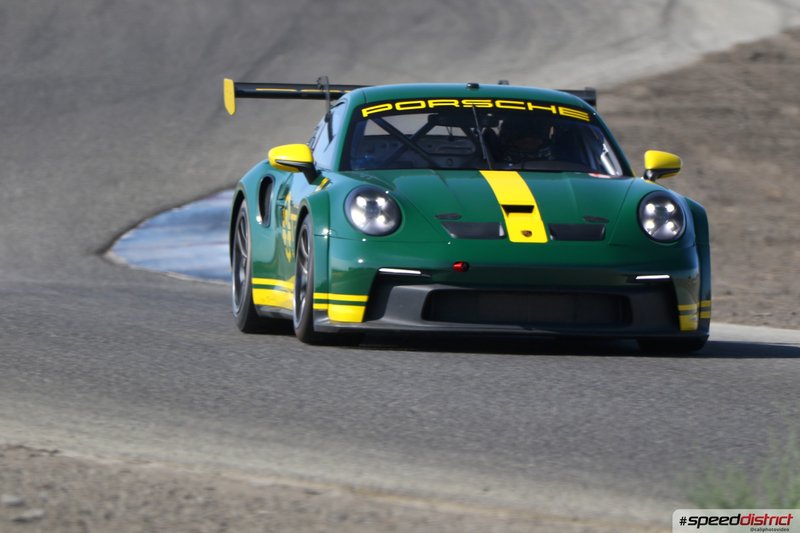 Porsche 911 GT3 Cup green