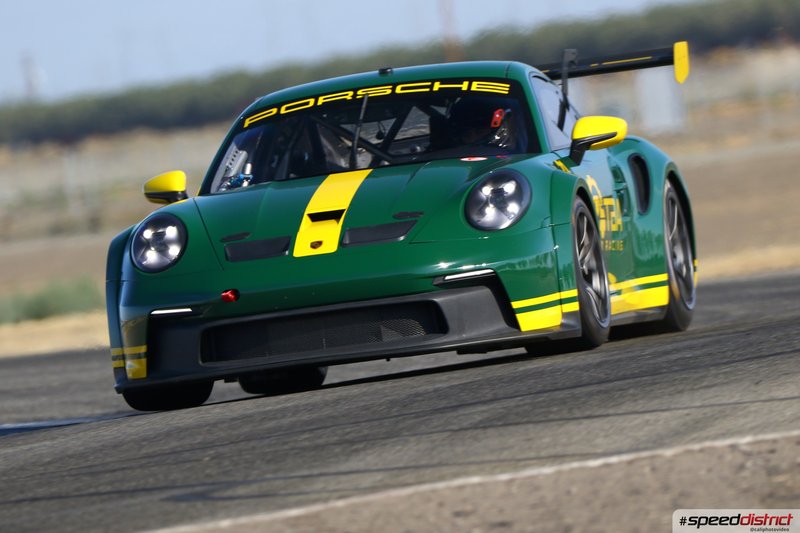 Porsche 911 GT3 Cup green