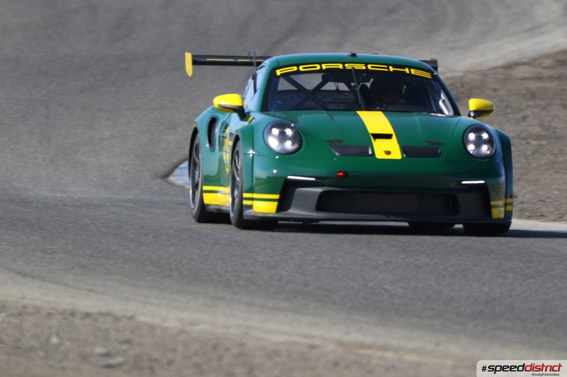 Porsche 911 GT3 Cup green