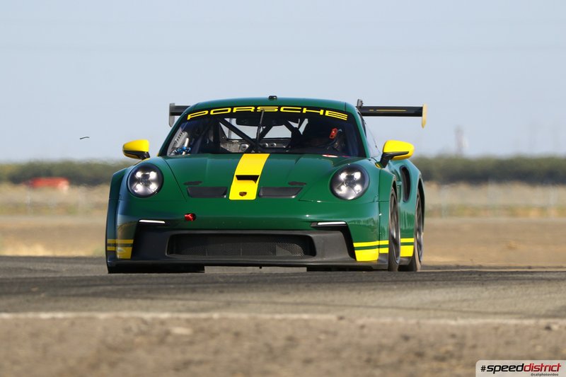 Porsche 911 GT3 Cup green