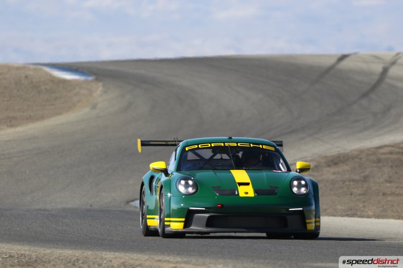Porsche 911 GT3 Cup green