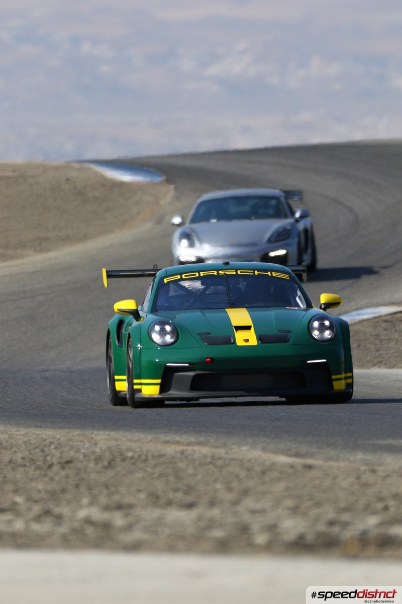 Porsche 911 GT3 Cup green