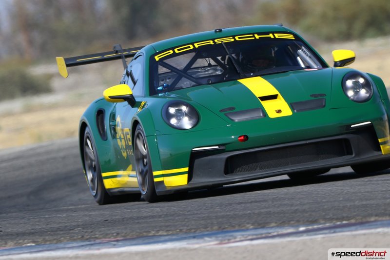 Porsche 911 GT3 Cup green