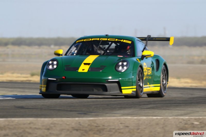 Porsche 911 GT3 Cup green