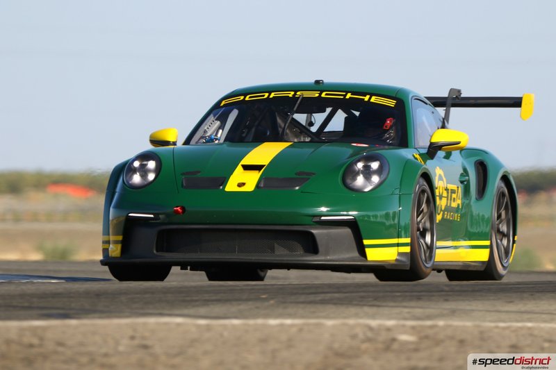 Porsche 911 GT3 Cup green