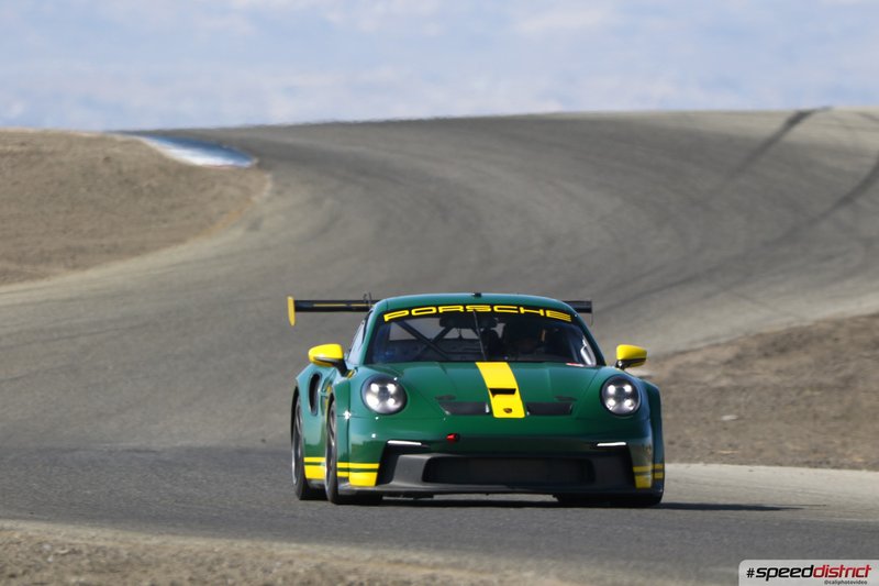 Porsche 911 GT3 Cup green