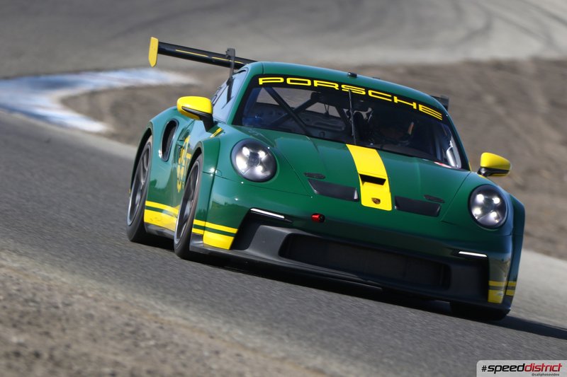 Porsche 911 GT3 Cup green
