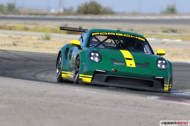 Porsche 911 GT3 Cup green