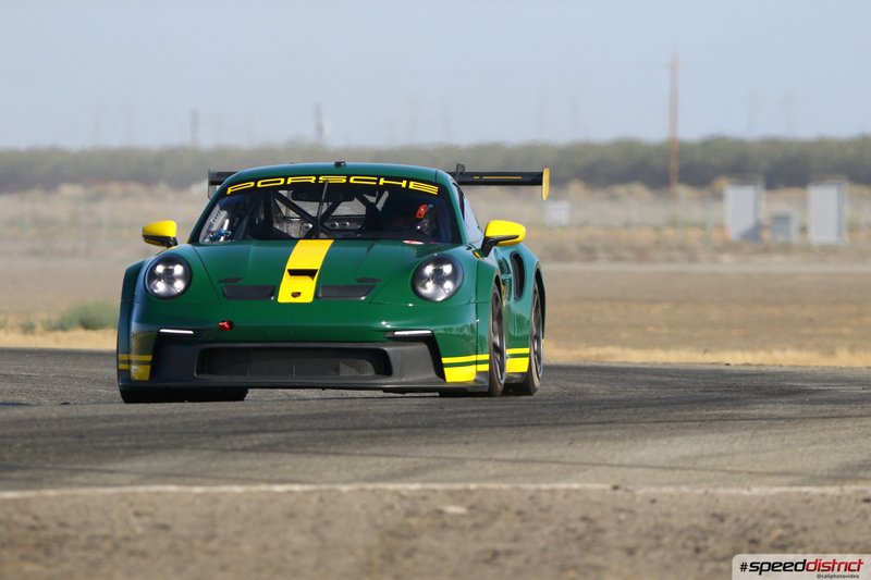 Porsche 911 GT3 Cup green