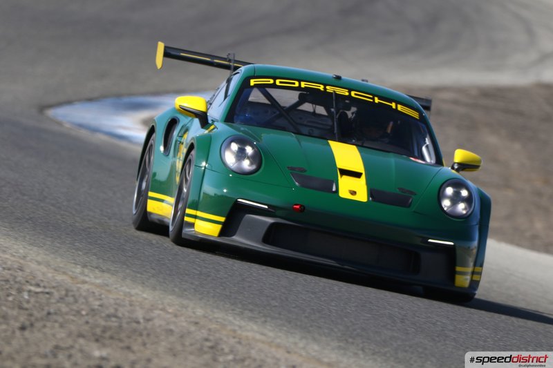 Porsche 911 GT3 Cup green