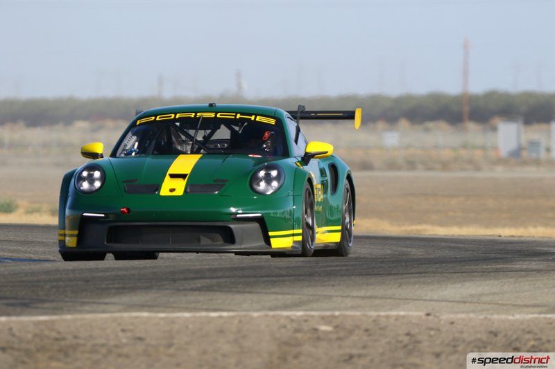 Porsche 911 GT3 Cup green
