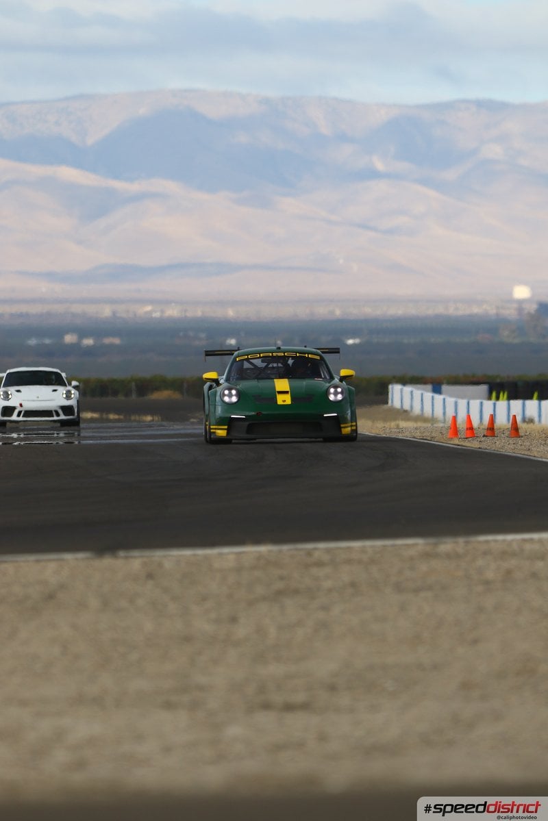 Porsche 911 GT3 Cup green