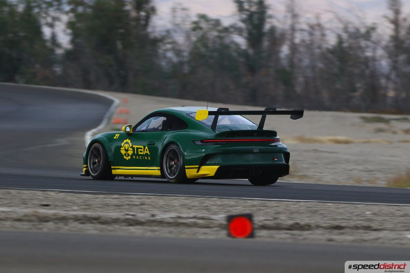 Porsche 911 GT3 Cup green
