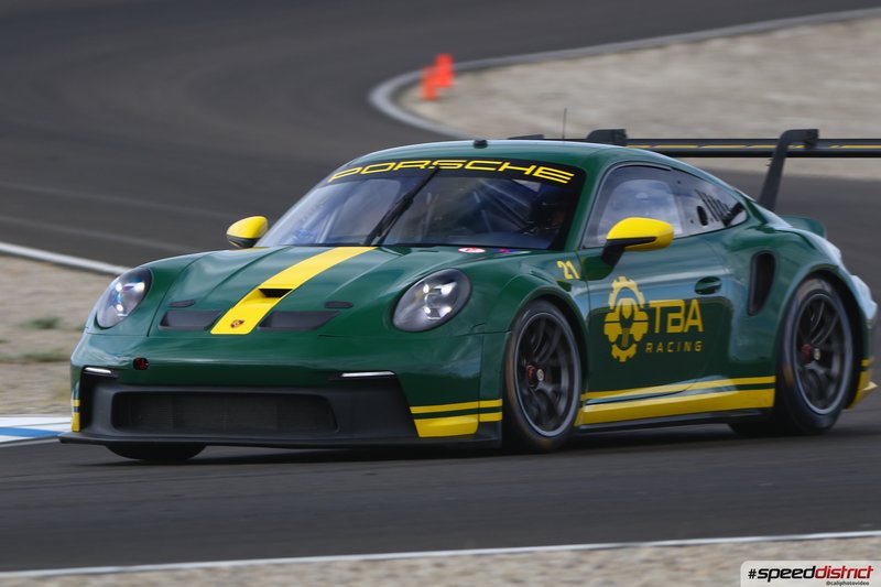 Porsche 911 GT3 Cup green