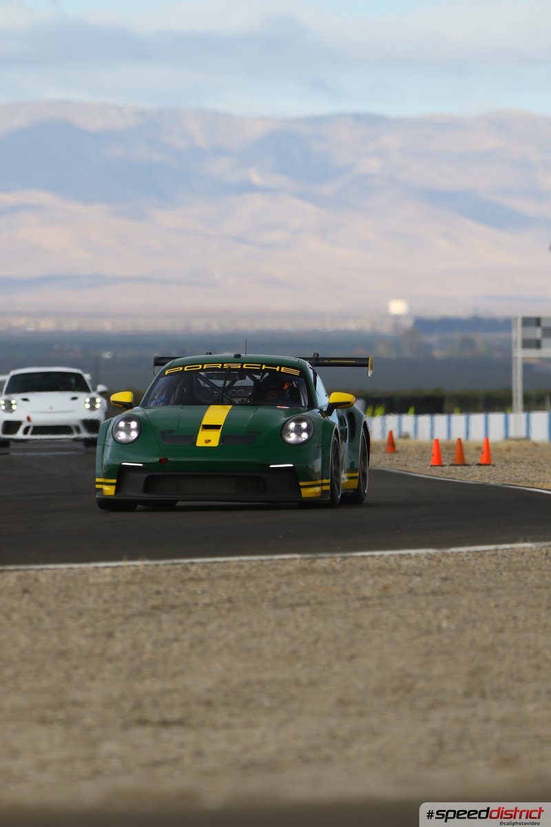 Porsche 911 GT3 Cup green