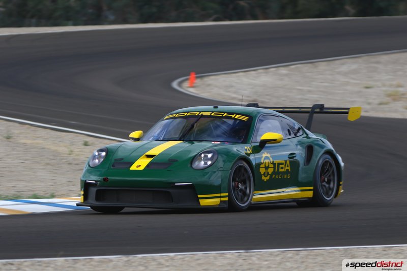 Porsche 911 GT3 Cup green