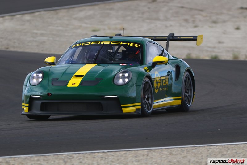 Porsche 911 GT3 Cup green