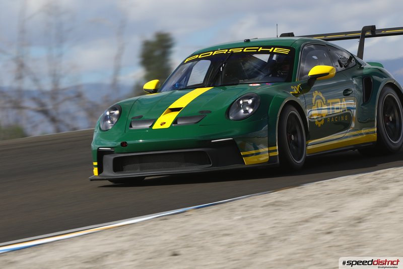 Porsche 911 GT3 Cup green