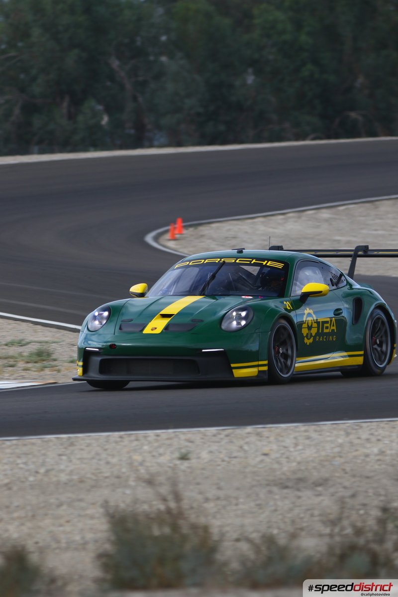 Porsche 911 GT3 Cup green