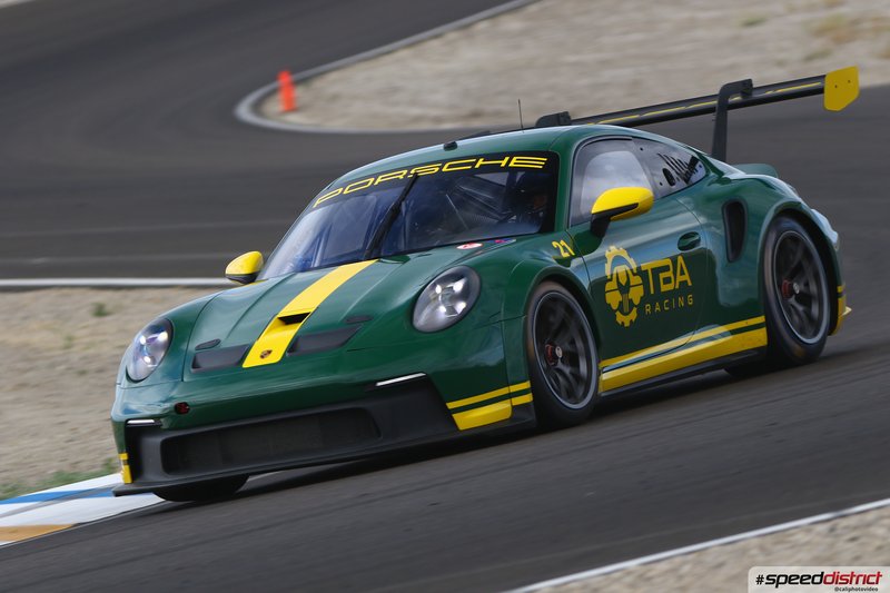Porsche 911 GT3 Cup green