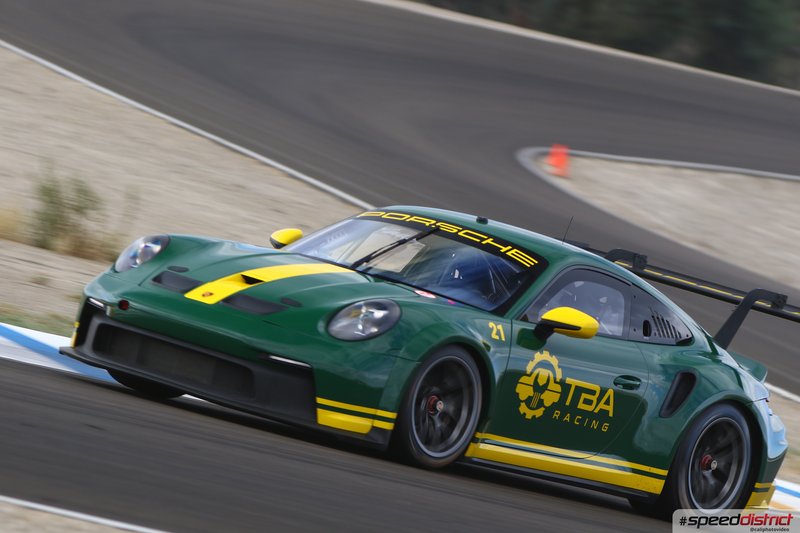 Porsche 911 GT3 Cup green