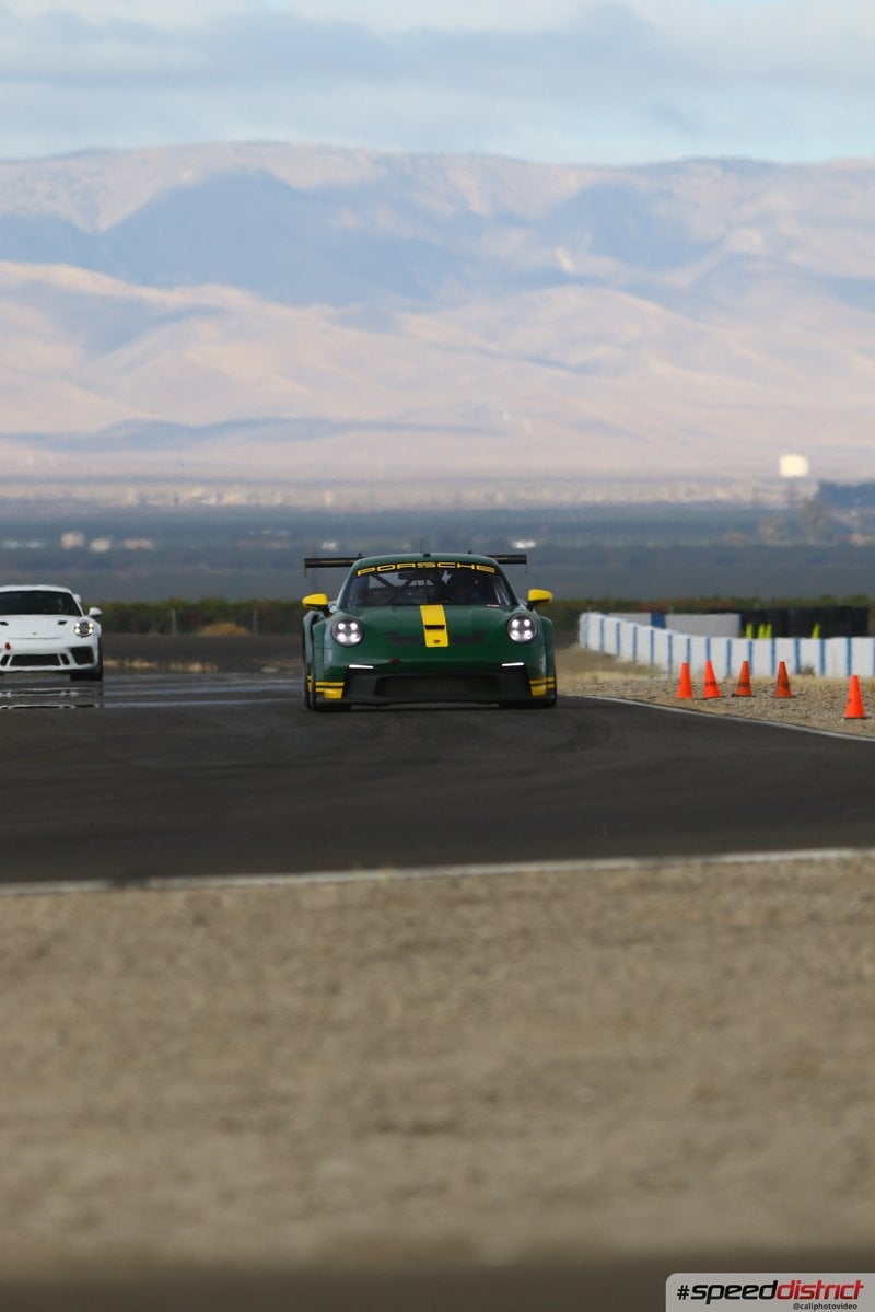 Porsche 911 GT3 Cup green