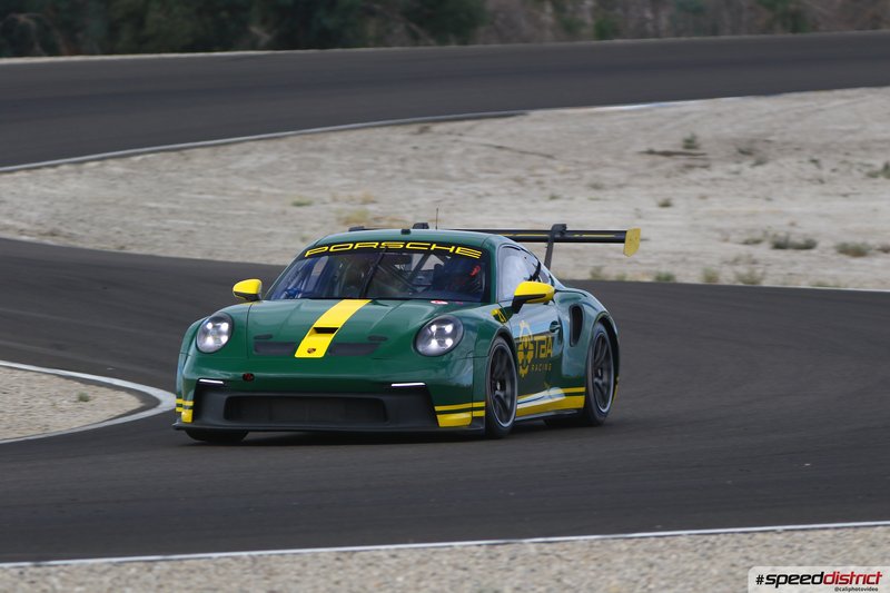 Porsche 911 GT3 Cup green