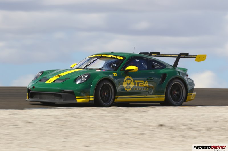 Porsche 911 GT3 Cup green