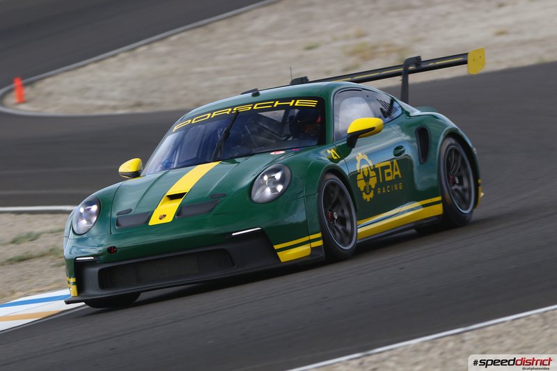 Porsche 911 GT3 Cup green