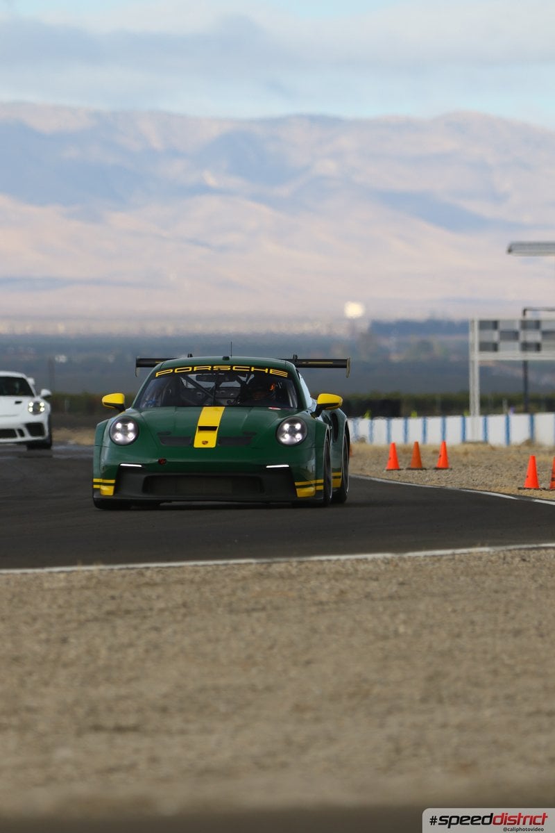 Porsche 911 GT3 Cup green