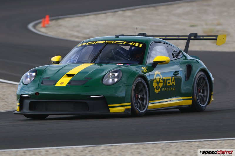 Porsche 911 GT3 Cup green