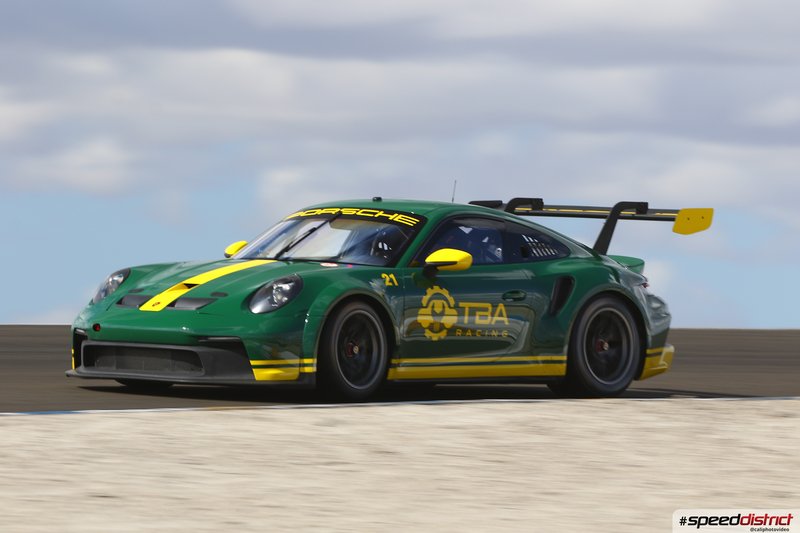 Porsche 911 GT3 Cup green