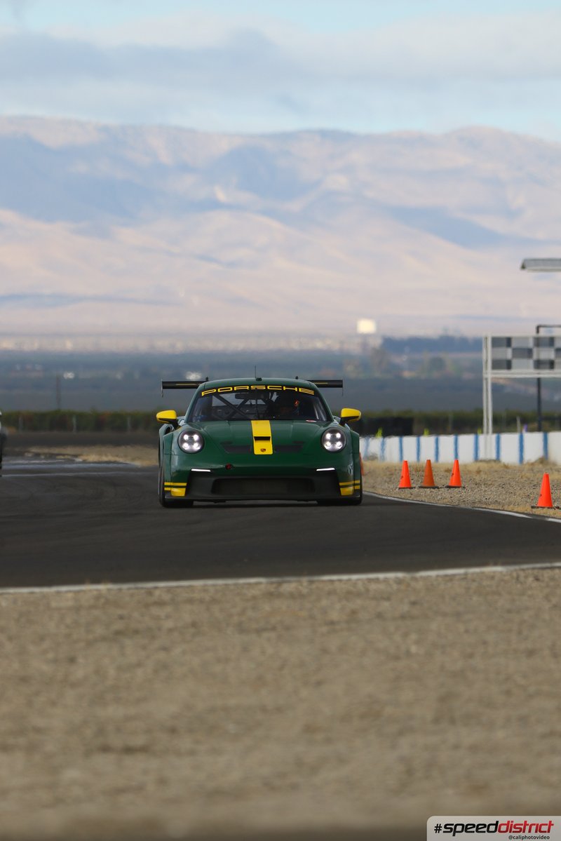 Porsche 911 GT3 Cup green