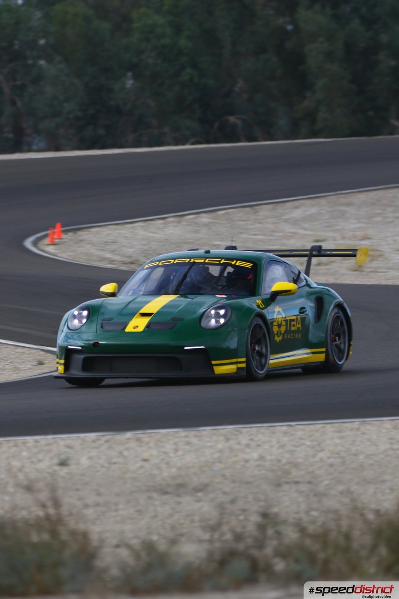 Porsche 911 GT3 Cup green