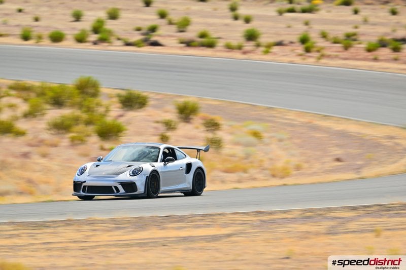 Porsche 911 GT3 RS silver