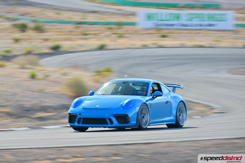 Porsche 911 GT3 RS blue