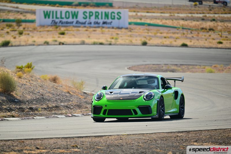 Porsche 911 GT3 RS green