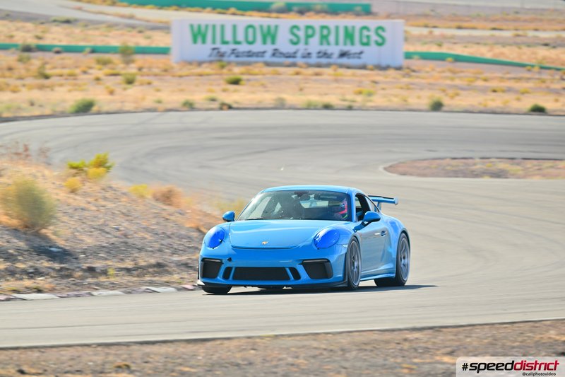 Porsche 911 GT3 RS blue