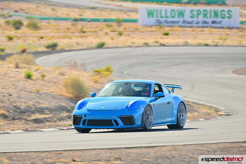 Porsche 911 GT3 RS blue