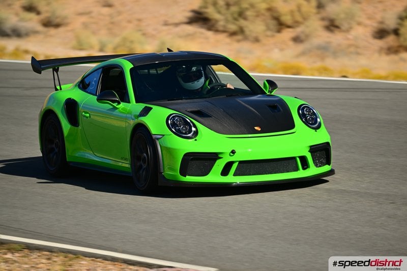 Porsche 911 GT3 RS green