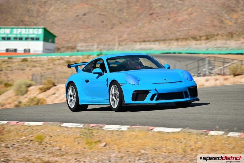 Porsche 911 GT3 RS blue