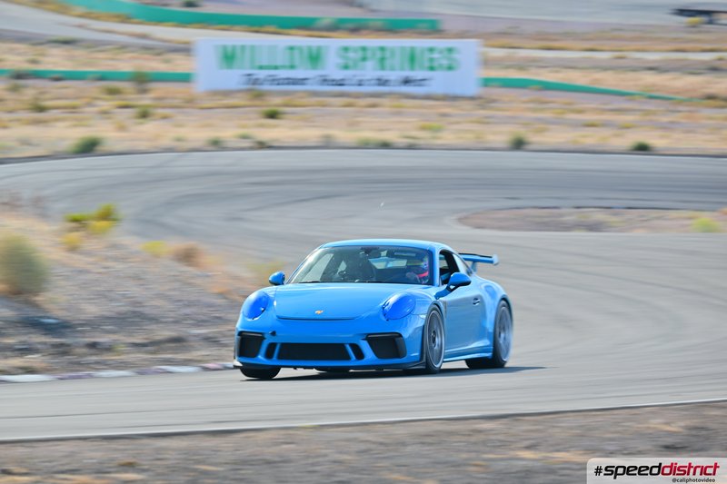 Porsche 911 GT3 RS blue