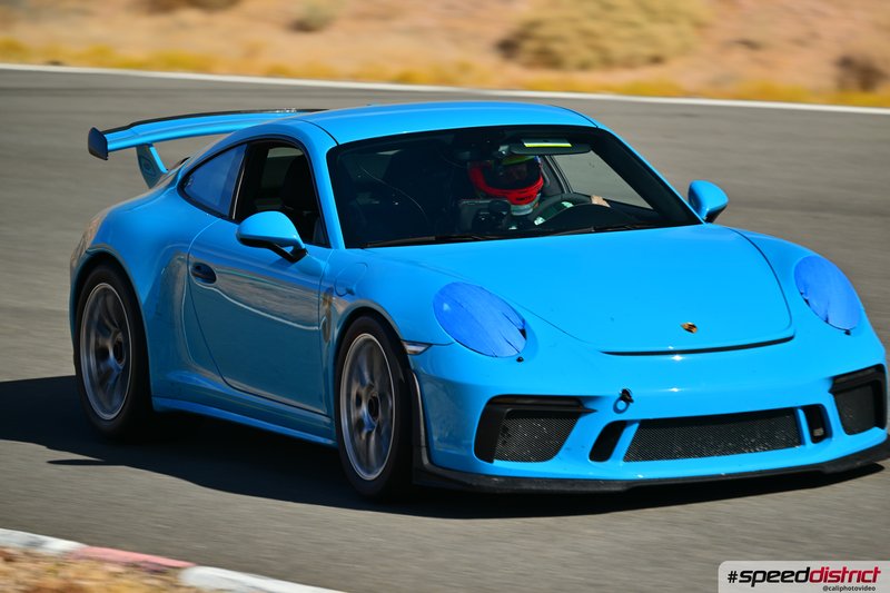 Porsche 911 GT3 RS blue