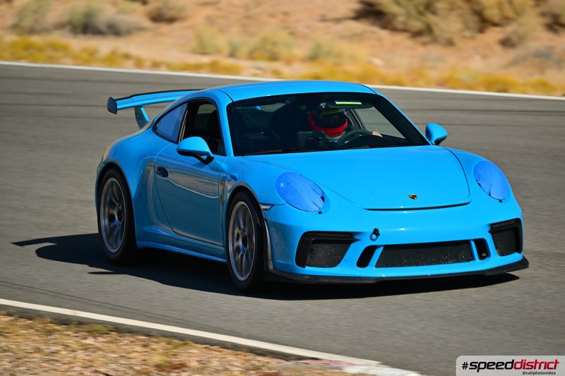 Porsche 911 GT3 RS blue