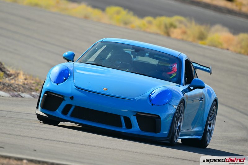 Porsche 911 GT3 RS blue