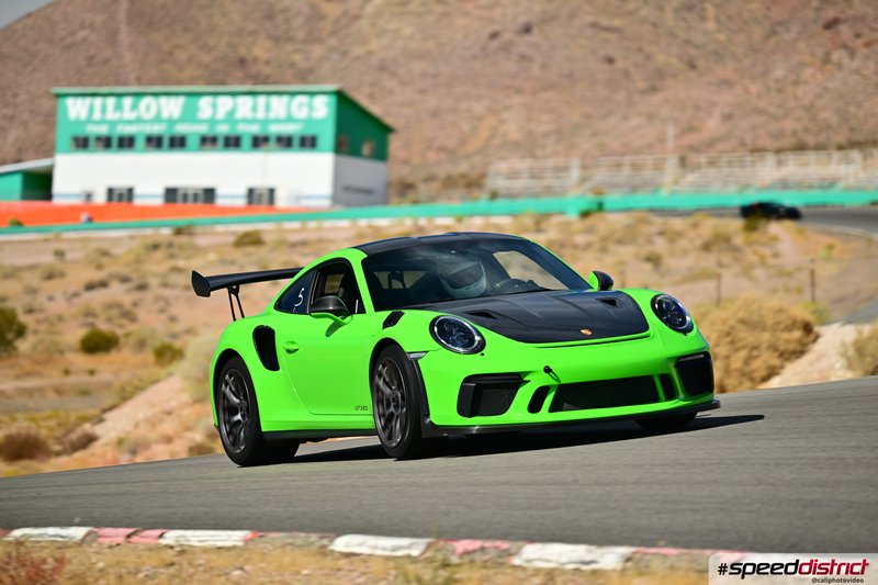Porsche 911 GT3 RS green