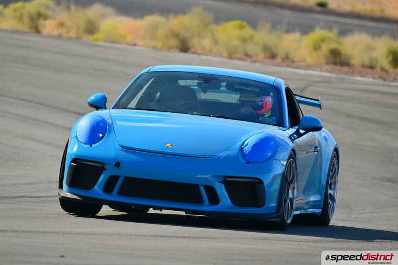 Porsche 911 GT3 RS blue