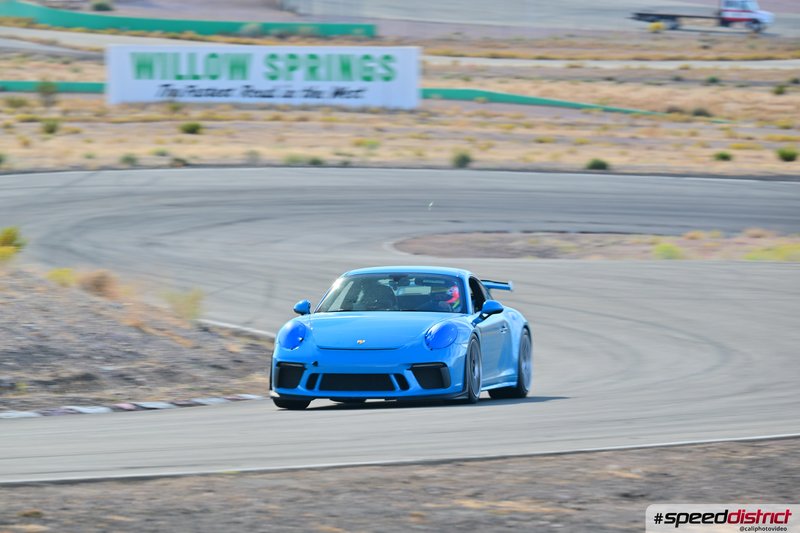 Porsche 911 GT3 RS blue