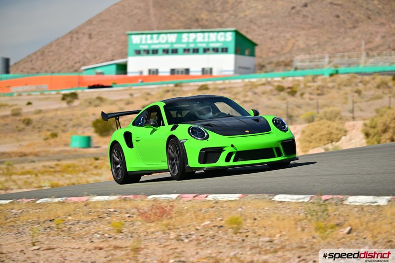 Porsche 911 GT3 RS green