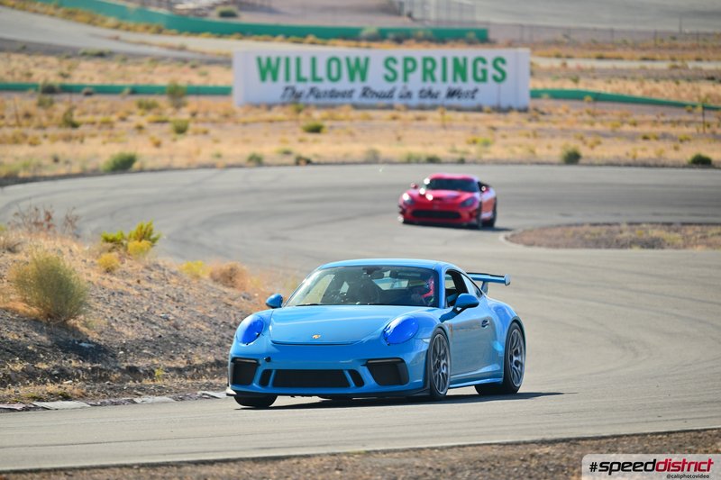 Porsche 911 GT3 RS blue